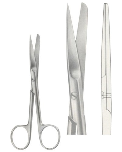 Gum, Surgical, Ligatur, Bandage Scissors 