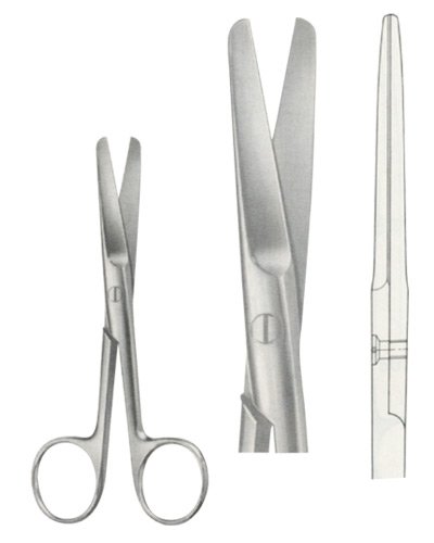 Gum, Surgical, Ligatur, Bandage Scissors 
