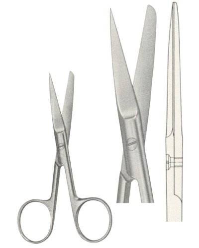 Gum, Surgical, Ligatur, Bandage Scissors 